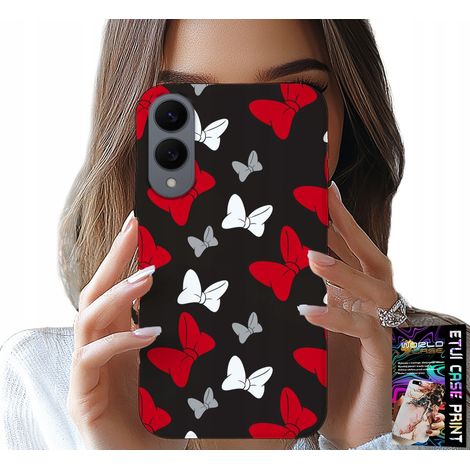 Custodia per Samsung Galaxy S25 edge - fiocchi rossi e bianchi, mouse, motivi (1/5)