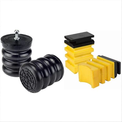 2 ressorts d'assistance pneumatique avant et arrière SSF-106-47 + 2 ressorts d'assistance pneumatique SSR-338-54 pour Sprinter 3500 (1/5)
