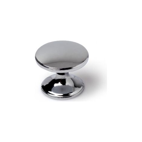 Boutons Zamak Chrome Poli D33 (lot De 10) Finition Chrome Poli élégante Et Durable - Reunion Industrial