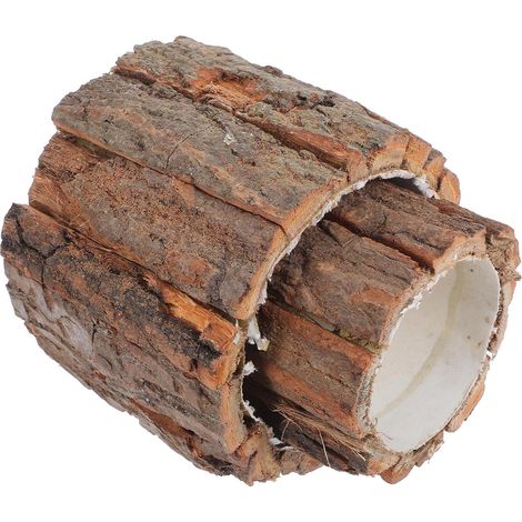 Pflanztopf Rustikal 2 Stück Rinde Übertopf 12X9X8cm für