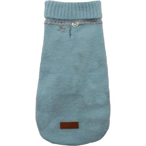 Maglioncino Angora 45 cm: Maglioncino Angora con decoro luna e stella