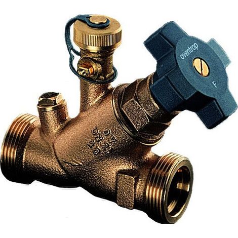 VALVOLA FLUSSO LIBERO F DN 20 1 M x 1 M con DRAIN