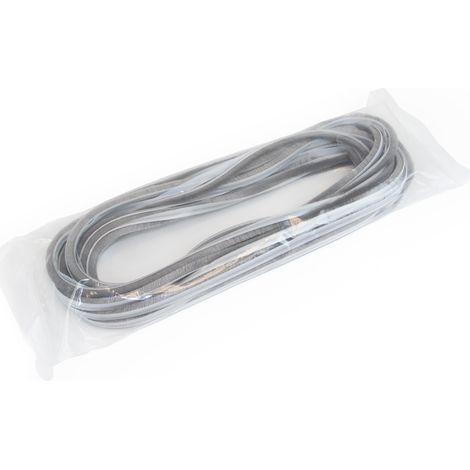 Joint de brosse anti poussière autocollant hauteur 17 mm rouleau de 10m Gris 10 m EMUCA 7089521 (1/5)
