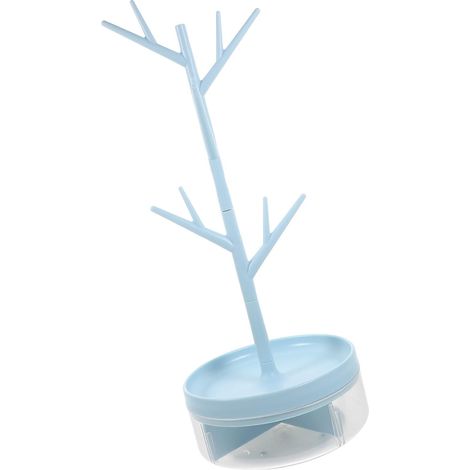 Jewelry Tree Earring Holder, Compact Rotating Display Stand (1/5)