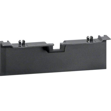 Support pièce de recouvrement pour plinthe SL20115 noir HAGER SL20115A9011