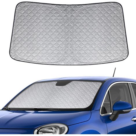 Frontscheibenabdeckung Auto für Fiat 500X 2015-2026, Sonnenschutz faltbar, UV-Schutz (1/5)