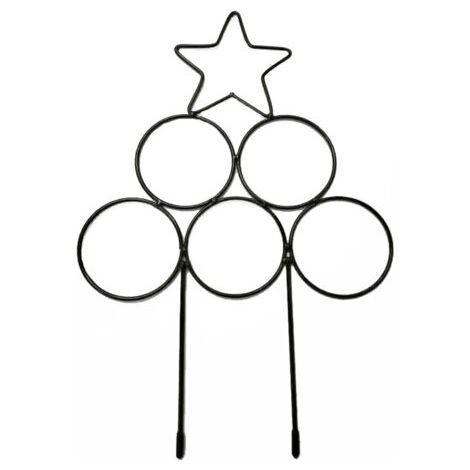 Ahlsen Lot de 4 Petits Treillis d'intérieur pour Plantes en Pot, Treillis empilable de 35 cm pour Plantes grimpantes, Treillis de Plantes d'intérieur pour décorer Les Plantes comme Arbre de Noël, Trei (1/5)