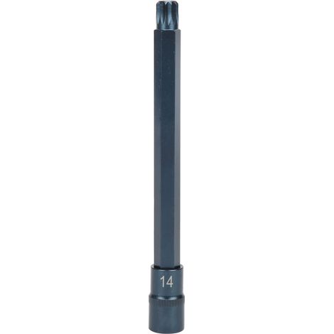 Clé à douille 12 pans rapide en acier allié S2 anti-rouille pour outils industriels pneumatiques et électriques (1/5)