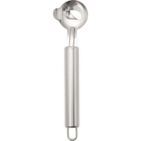 Cuchara manual de acero inoxidable para pelar verduras y cortar masa de pasta, diversas tareas de cocina (1/4)