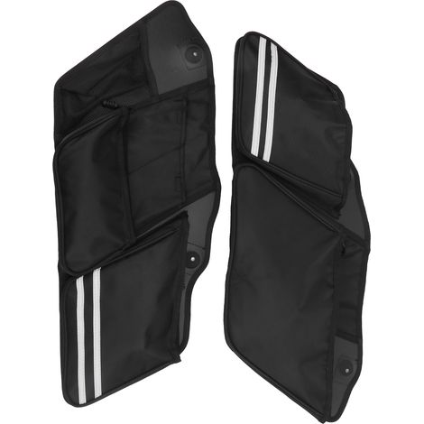 Sacoche latérale moto étanche en nylon, grand rangement pour bagages de conduite, support de stockage spacieux (1/5)