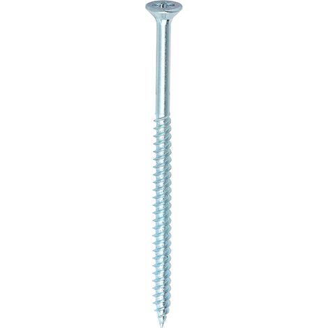 TIMco Twin Thread Zinc Countersunk Woodscrew 8 x 3 Qty 200
