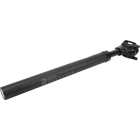 Tige de selle télescopique 31,6x400mm amortie pour VTT - Réglage hydraulique et absorption des vibrations