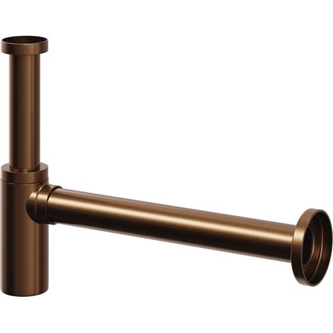 Colore Round Brushed Bronze Basin Bottle Trap