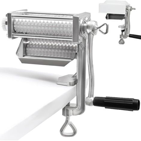 Steaker Meat Tenderiser, Meat Tenderiser Metal Meat Chopper Meat Tenderizer with Knife Rollers and Hand Crank, Meat Tenderiser Machine for Tenderising Meat, Chicken, Steaks (1/5)