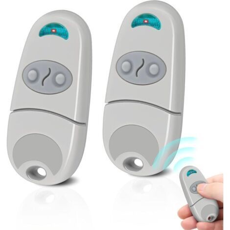 ALLIANDIS2 Pieces Telecommande Portail, 433,92 MHz Telecommande Porte de Garage, Télécommande C@me Compatible Avec 433,92 MHz Telecommande EV, NA, EE, 2 Canaux (1/5)