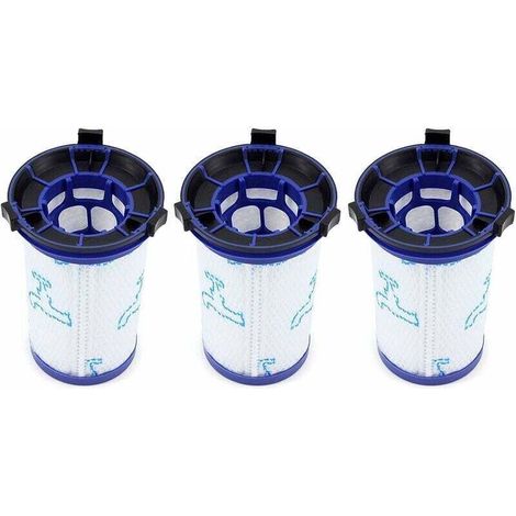 3er-Pack Ersatzfilter für Rowenta Air Force 360 / X-Pert Essential 260 Akku-Staubsauger RH9037 RH9038 RH9039 RH9051 RH9057 RH9079 RH9081 RH9086 (Alternative zu ZR009001) (1/4)