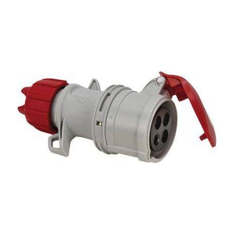 PRESA MOBILE INDUSTRIALE ROSSA FME - 3P+T 16A IP55 - 1 pezzo