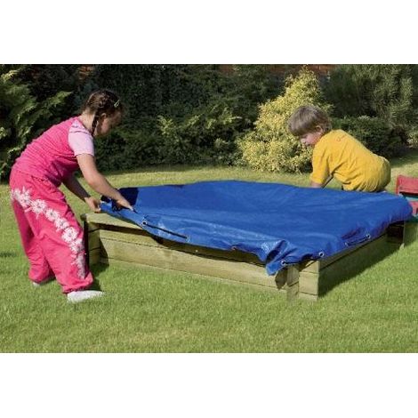 Abdeckplane f. Sandkasten DANI PE-Gewebe 160 g/m2 blau