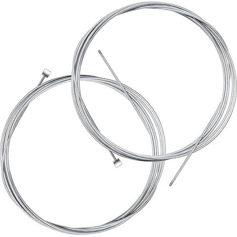 Lot de 2 Câble de Frein Vélo, Câble de Frein Intérieur pour Vélo de Montagne, Devant et Derrière Câble de Frein Vélo (1/5)