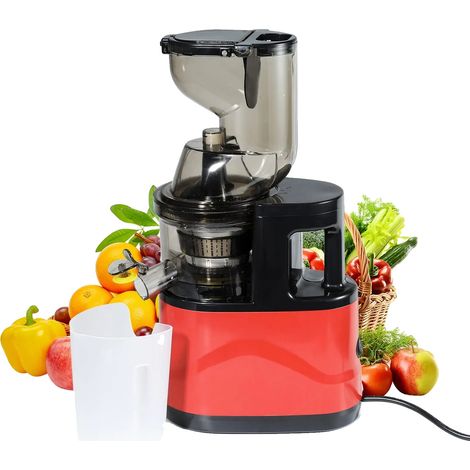 Extracteur de jus, Design multifonctionnel, Fonctionnement silencieux, Rouge, UE (1/2)