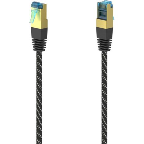 Hama Netzwerkkabel Cat6 3m F/UTP vergoldet, geschirmt