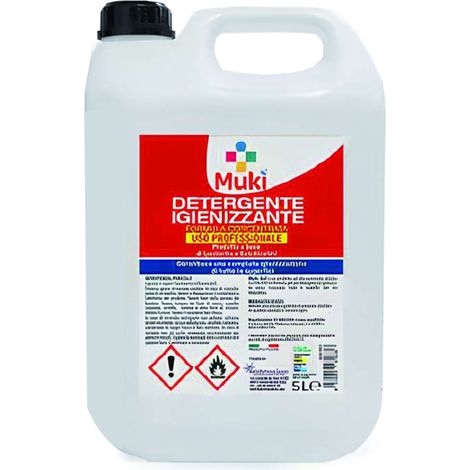DETERGENTE IGIENIZZANTE CONCENTRATO AL CLORO Lt. 5
