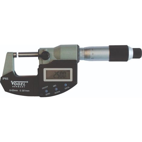 Micrómetro digital IP 65 00-25 VOGEL 230130