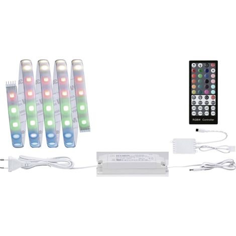 Paulmann MaxLED RGBW 70627 Ruban LED (Base) avec connecteur mâle 24 V 1.5 m RVB, blanc chaud 1 pc(s) (1/5)