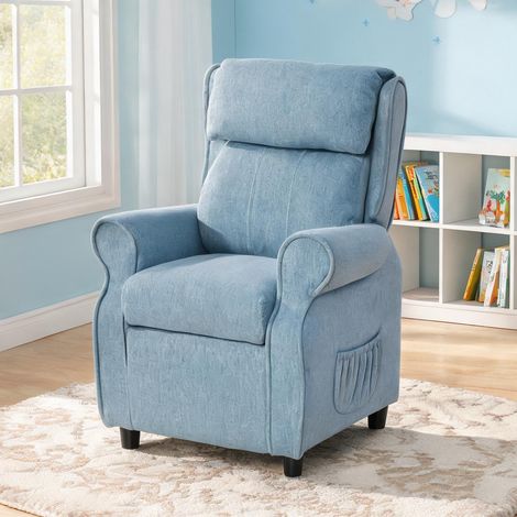 Canapé enfant convertible 3-5 ans avec repose-pieds et dossier (1/5)