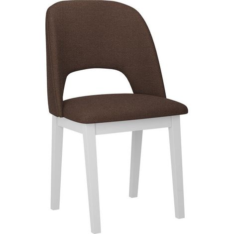 Silla Victorville 333, Blanco, 83x48x54cm, Tapiz, De madera (1/4)