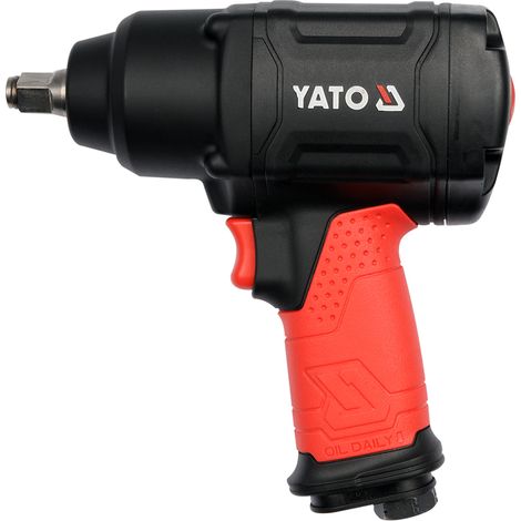 Yato YT-09540 cacciavite impatto conbatteria 1/2" 10000 RPM 1150 Nm Nero, Rosso (1/5)