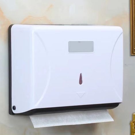 Großvolumige, weiße ABS-Wandkamera mit elegantem Design für Toilette, Hotel oder Zuhause (1/5)