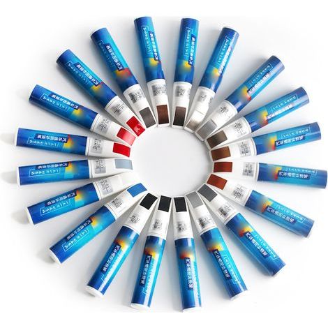Lackkorrekturstift für Autos, Kratzerentferner, blauer Applikator, 12 ml, professionelles Werkzeug (1/5)