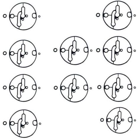 Lot de 10 joints de cuve de carburateur pour carburateur Nikki 698781 (1/5)