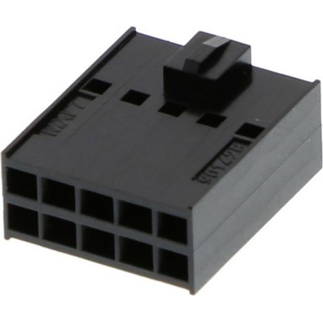 Molex Buchsengehäuse-Kabel Polzahl Gesamt 10 Rastermaß: 2.54 mm 901420010 1 St. Bag (1/2)