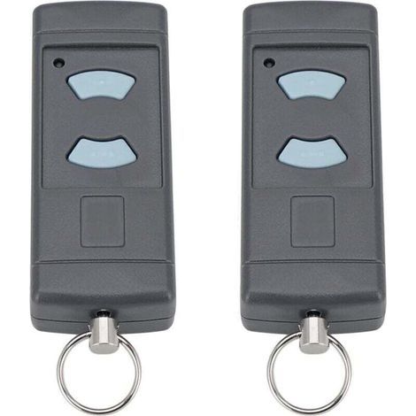 FENOPLASTICAPack de de 2 pièces de rechange pour émetteur de garage avec bouton bleu 868 , XU,MHz pour HORMANN HSE2-868 HSM4-868 HSE4-868 compatible avec Tubauto HSM4-868 HS4-868 - KZQ (1/4)