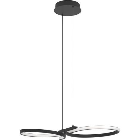 Suspension luminaire LED, lampe de plafond suspendue au design (1/5)