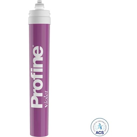 Filtro Profine Violet Large - Filtrazione Calcare + Carbone Attivo Ioni Argento E Sedimenti 0,5 Micron