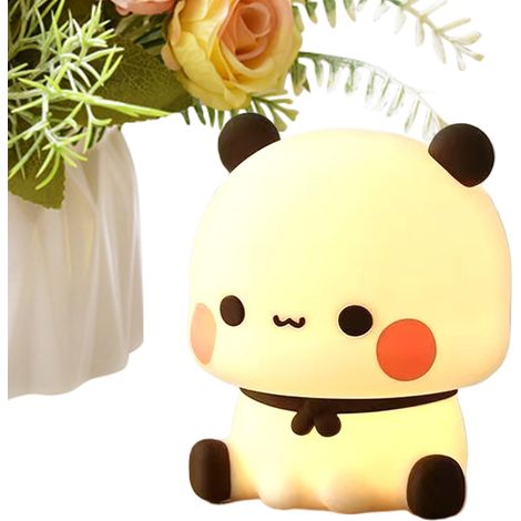 Veilleuse Panda Mignonne Lumières LED D'Ambiance Pour Chambre De Bébé (1/5)