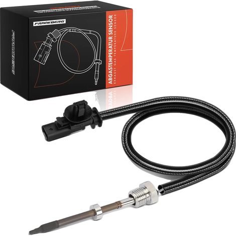 Sensor de temperatura, tipo PTC, longitud del cable 460 mm, rosca M14x1.5, 2 contactos de conector, carcasa ovalada. (1/5)