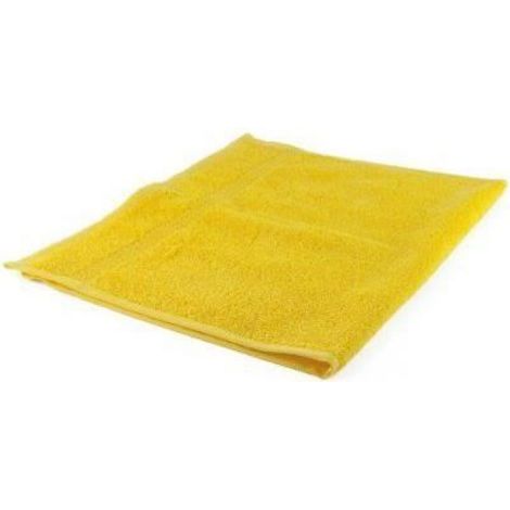 Serviette D'invité - Coton - Jaune - 30 x 50 cm - Grammage 400 g/m² - Lot De 2