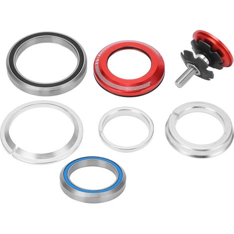Viaron 42x52mm Vorbau für Rennräder, wasserdicht, mit roten Lagerschalen (1/5)