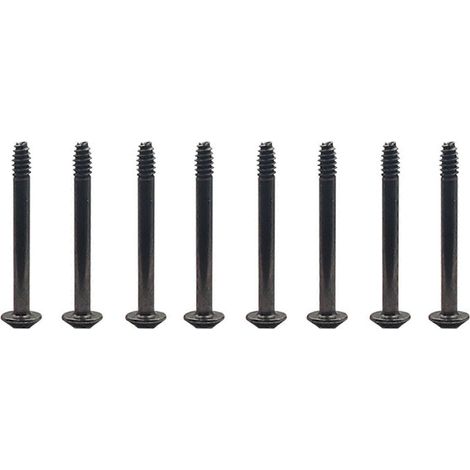 8-teiliges Set aus Befestigungsschrauben für Wasserkühlungsradiatoren, Lüftermontageschrauben, Metall-Ersatzschrauben für Wasserkühlungsradiatoren, mehrfarbig (3 cm) (1/5)