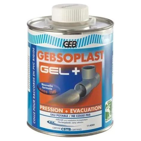 Geb Gebsoplast Gel Plus cola PVC transparente 1 litro