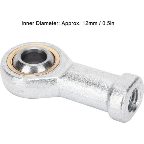Palier lisse sphérique autolubrifiant à filetage interne, extrémité femelle gauche SIL12T/K (1/5)