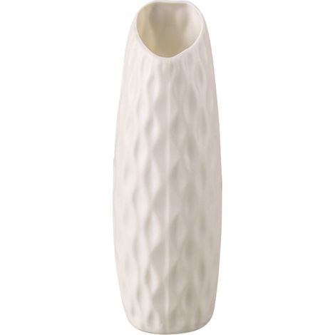 Vase Geometrique - 10 x 20 cm - En PP - Pour Fleurs Seches ou Artificielles - Decoration Maison et Bureau - 1 Unite (1/3)