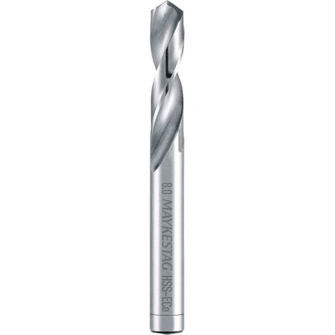 Alpen 92100900100 HSS-E Punta a spirale per metallo 9 mm Lunghezza totale 84 mm Cobalto DIN 1897 Alberino cilindrico 1