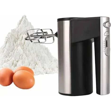 TRADE SHOP - Sbattitore Frullatore Mixer Elettrico 400w 5 Velocità Con Fruste Intercambiabili Q-d620 - (1/5)