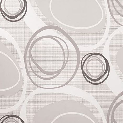 Nappe en bulgomme imprimée Circle 140 x 100 cm – Épaisseur 2,5 mm – Protection contre coups et éraflures – Intérieur et extérieur