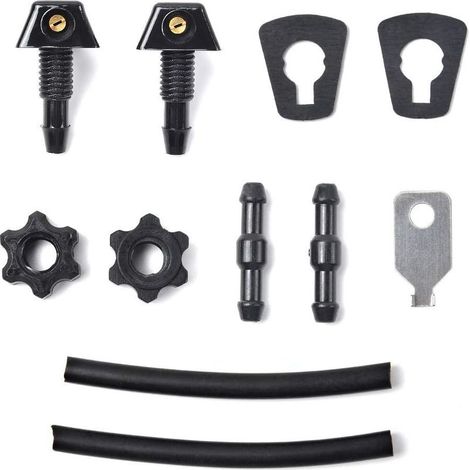 Kit de buses de lave-glace universelles – Remplace OEM 47137, kit de jet de pulvérisation (lot de 11) (1/5)